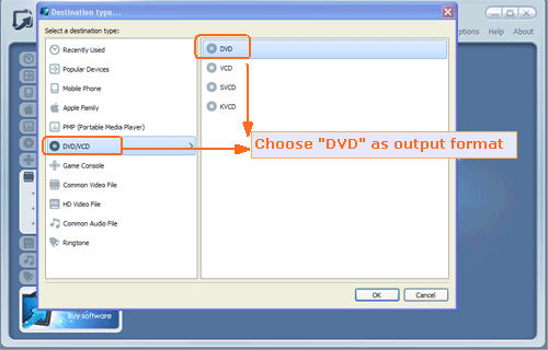 convert avi to dvd format for free