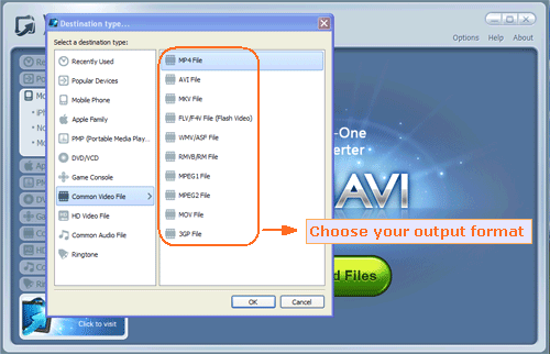 mov file converter to avi