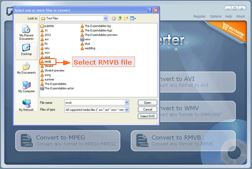 how to convert flv files into avi