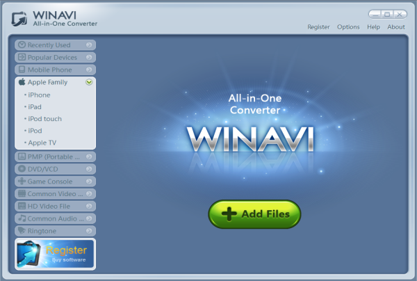 WinAVI All In One Converter 1.7.0.4734 full