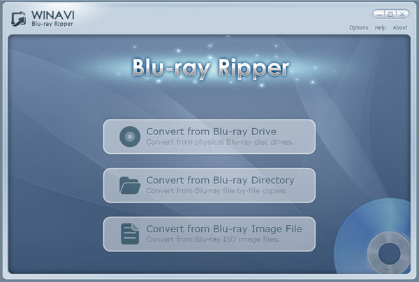 WinAVI Blu-ray Ripper screenshot WinAVI Blu-ray Ripper screenshot